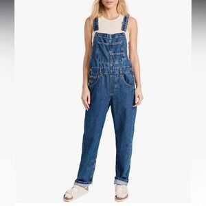 free people ziggy denim overalls size xs